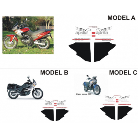 Kit adhésifs Aprilia PEGASO 650 IE 2001 DEC00000190003 DECALMOTO