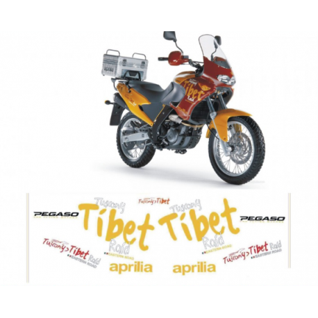 Kit adhésifs Aprilia Pegaso 650 IE - Tuscany Tibet Raid ADH_APR.PEGASO.650.IE-TUSCANY CLUBPARTS