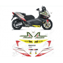 Kit adhésifs Aprilia SRV 850 ALITALIA SBK TRIBUTE DEC00000652 DECALMOTO