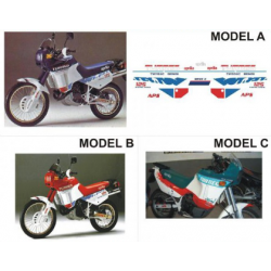 Kit adhésifs Aprilia TUAREG 125 WIND - 1987 ADH.APR_ 125.TUAREG.1987_D005010 CLUBPARTS