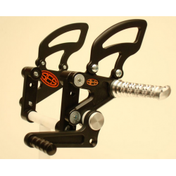 Commandes reculées réglables pour Ducati 748/916/996/998 - SES RACE PRODUCTS SES_RSD002 SES PRODUCTS