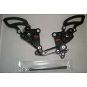 Commandes reculées réglables PREMIUM Ducati 848/1098 - SES RACE PRODUCTS SES_RSD056 SES PRODUCTS