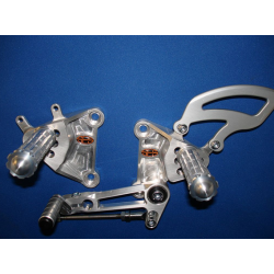 Commandes reculées réglables PREMIUM Ducati 848/1098 - SES RACE PRODUCTS SES_RSD056 SES PRODUCTS