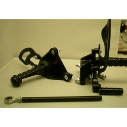 Commandes reculées réglables PREMIUM Ducati 848/1098 - SES RACE PRODUCTS SES_RSD056 SES PRODUCTS