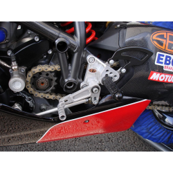 Commandes reculées réglables PREMIUM Ducati 848/1098 - SES RACE PRODUCTS SES_RSD056 SES PRODUCTS