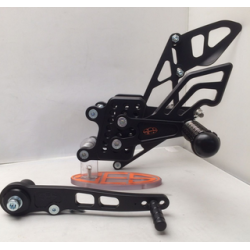 Commandes arrières ajustables Honda CBR 600 2003-2006/ CBR 1000 2004-2007 - SES RACE PRODUCTS SES_RSH006 SES PRODUCTS