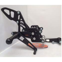 Commandes reculées réglables Honda CBR 600 RR 2007-2015 - SES RACE PRODUCTS SES_RSH007 SES PRODUCTS
