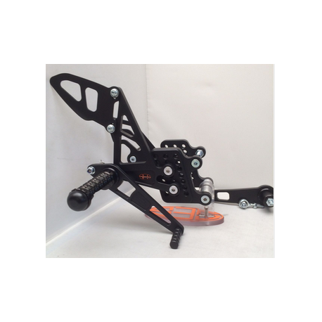 Commandes reculées réglables Honda CBR 600 RR 2007-2015 - SES RACE PRODUCTS SES_RSH007 SES PRODUCTS