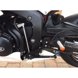 Commandes reculées réglables Honda CBR 600 RR 2007-2015 - SES RACE PRODUCTS SES_RSH007 SES PRODUCTS