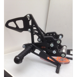 Commandes arrières reculées Honda CBR 600 RR 2003-2006 race shift - SES RACE PRODUCTS SES_RSH006-R03 SES PRODUCTS