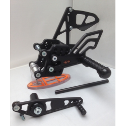 Commandes arrières reculées Honda CBR 600 RR 2003-2006 race shift - SES RACE PRODUCTS SES_RSH006-R03 SES PRODUCTS