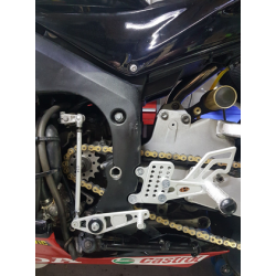Commandes arrières reculées Honda CBR 600 RR 2003-2006 race shift - SES RACE PRODUCTS SES_RSH006-R03 SES PRODUCTS