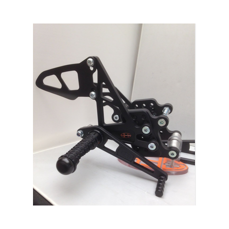 Commandes arrières reculées Honda CBR 1000 RR 2004-2007 race shift - SES RACE PRODUCTS SES_RSH006-R04 SES PRODUCTS