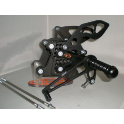 Commandes reculées réglables Honda VFR/RVF400 NC30/NC35 - SES RACE PRODUCTS SES_RSH014 SES PRODUCTS