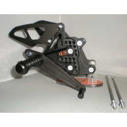 Commandes reculées réglables Honda VFR/RVF400 NC30/NC35 - SES RACE PRODUCTS SES_RSH014 SES PRODUCTS