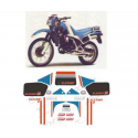 Kit adhésifs Cagiva ELEFANT 2 125 1985 DAKAR LE DEC00002049 DECALMOTO