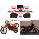 Kit adhésifs Cagiva ELEFANT 200 E2 1985 DEC00002052 DECALMOTO