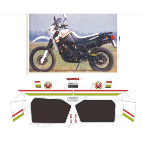 Kit adhésifs Cagiva ELEFANT 650 1986 LUCKY EXPLORER DEC00002090 DECALMOTO