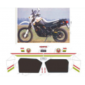 Kit adhésifs Cagiva ELEFANT 650 1986 LUCKY EXPLORER DEC00002090 DECALMOTO