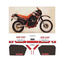 Kit adhésifs Cagiva ELEFANT 650 E DEC00002106 DECALMOTO