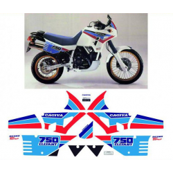 Kit adhésifs Cagiva ELEFANT 750 - 1989 DEC00002077 DECALMOTO