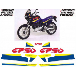 Kit adhésifs Cagiva ELEFANT 750 E - 1994 DEC00002111 DECALMOTO