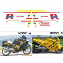 Kit adhésifs Cagiva 125 Freccia C10 R - 1988 ADH_CAG.FRECCIA125-C10R/88 CLUBPARTS