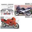 Kit adhésifs Cagiva 125 Freccia C12 R - 1989 ADH_CAG.FRECCIA125-C12R/89 CLUBPARTS
