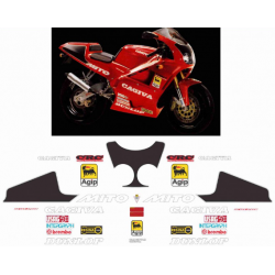 Kit adhésifs Cagiva 125 Mito - 1993 ADH_CAG.MITO.125/93 CLUBPARTS