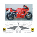 Kit adhésifs Cagiva 125 MITO - JOHN KOCINSKI - 1993 D02096 CLUBPARTS