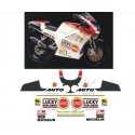Kit adhésifs Cagiva 125 Mito - 1993 - Lucky Explorer ADH_CAG.MITO125-LUCKY/93 CLUBPARTS