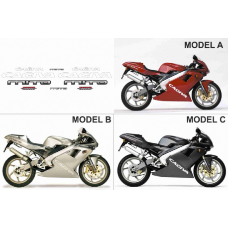 Kit adhésifs Cagiva 125 MITO EV - 2004/2006 DEC00002101 DECALMOTO