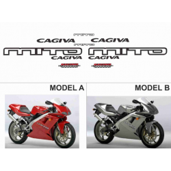 Kit adhésifs Cagiva 125 MITO EV 2008 - 2009 DEC00002046 DECALMOTO