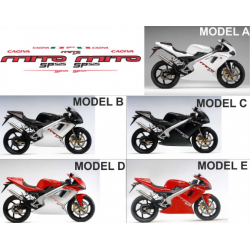 Kit adhésifs Cagiva 125 MITO - SP525 - 2008/2012 ADH_CAG.MITO125-SP525-LUC08 CLUBPARTS