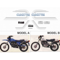 Kit adhésifs Cagiva SX 125 250 350 1980 DEC000020740 DECALMOTO