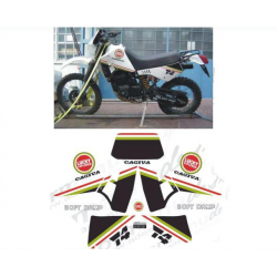 Kit adhésifs Cagiva T4 350 LUCKY EXPLORER D02094 CLUBPARTS