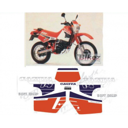 Kit adhésifs Cagiva T4 500 E 24 LT DEC00002086 DECALMOTO