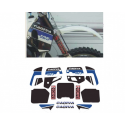 Kit adhésifs Cagiva WMX 125 U.E. - 1989  D02075 CLUBPARTS