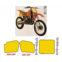 Kit adhésifs Cagiva WMX 500 1984 DEC00002055 DECALMOTO