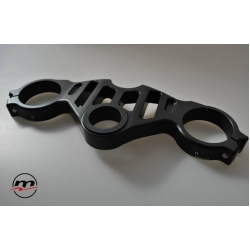 Ensemble Té de fourche supérieur + guidons Aprilia RSV 1000 avec clé - MELOTTI RACING PS 53 RR-S + guidons MELOTTI RACING