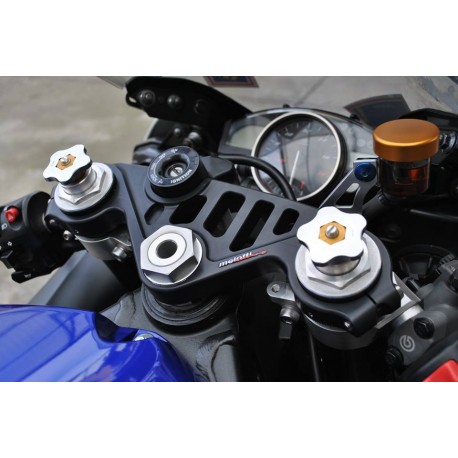 Té de fourche supérieur à clé Yamaha R6 06-16 - MELOTTI RACING PS 20-06 RR MELOTTI RACING