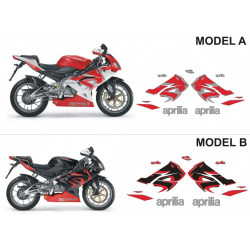 Kit adhésifs Aprilia RS 125 - 2009 ADH_APR.RS125/09 CLUBPARTS