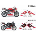 Kit adhésifs Aprilia RS 125 - 2009 ADH_APR.RS125/09 CLUBPARTS