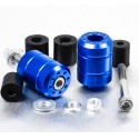 Embouts de guidon Aluminium Universels - Bleu- Pro-Bolt BARENDUN10B PRO-BOLT