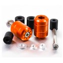Embouts de guidon Aluminium Universels - Orange - Pro-Bolt BARENDUN10O PRO-BOLT
