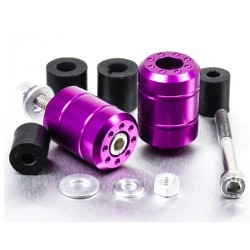 Embouts de guidon Aluminium Universels - Violet - Pro-Bolt BARENDUN10V PRO-BOLT