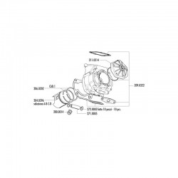 Kit cylindre-piston Ø 60 mm - Kit 154 cm3 pour Aprilia 125 - moteur Rotax 122/123 - POLINI POL_146.0800 Polini