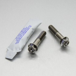 Vis d'étrier de frein avant - TITANE - Aprilia RS 125 - PRO-BOLT TIFBMON220R PRO-BOLT