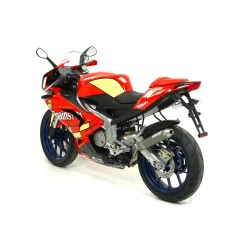 Ligne d'échappement avec silencieux KEVLAR pour Aprilia RS 125 - GIANNELLI GIA_PACK-53503HF+53512HF GIANNELLI