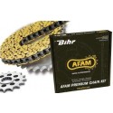 Kit chaîne 520XLR2 16/39 - Aprilia RS 125 - AFAM 480019 AFAM